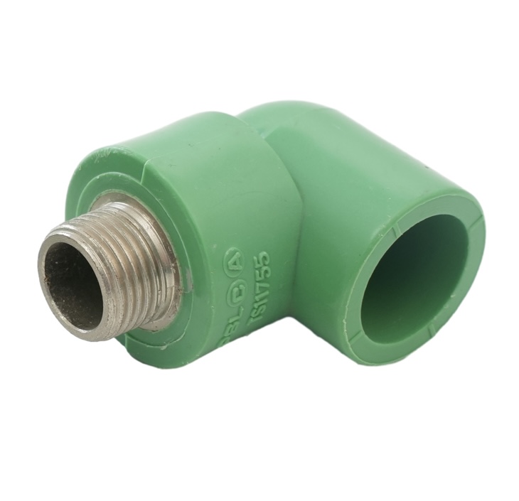 HVAC System PP-R Male Elbow High Pressure Système CVC PP-R Coude mâle haute pression