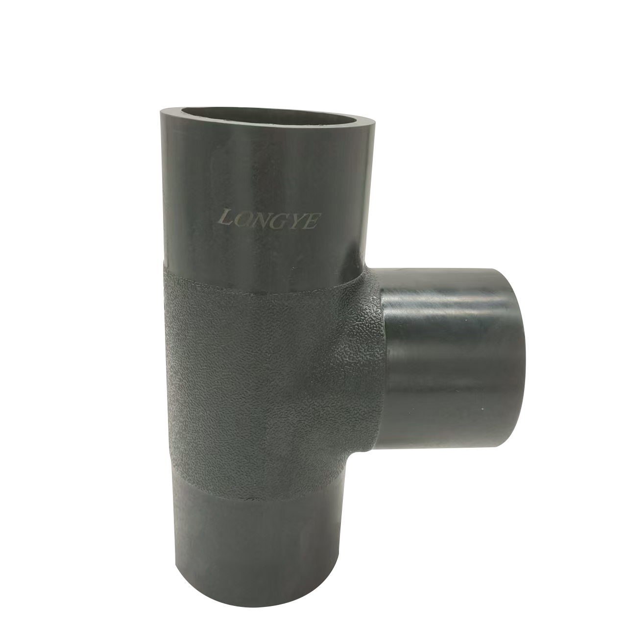Durable HDPE Equal Tee 63-630mm for Rain Water Té égal en PEHD durable 63-630 mm pour l'eau de pluie