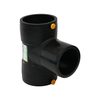 Té égal à fusion bout à bout par électrofusion HDPE100 pour l'approvisionnement en eau HDPE100