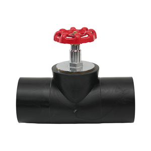 Valve d'arrêt résistante à la corrosion de HDPE d'eau potable