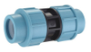 Raccord PP bleu clair 20-110 mm pour HDPE