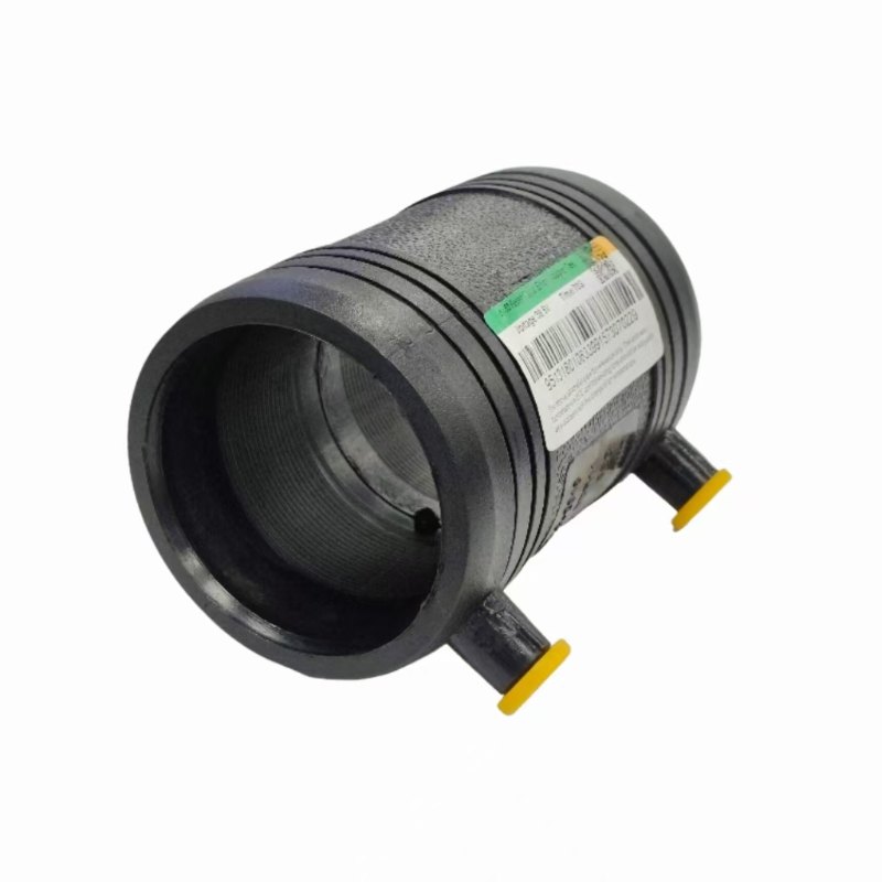 Coupleur fondu HDPE 100, coupleur électrique en plastique pour raccord de tuyau de fusion pour système d'alimentation en eau