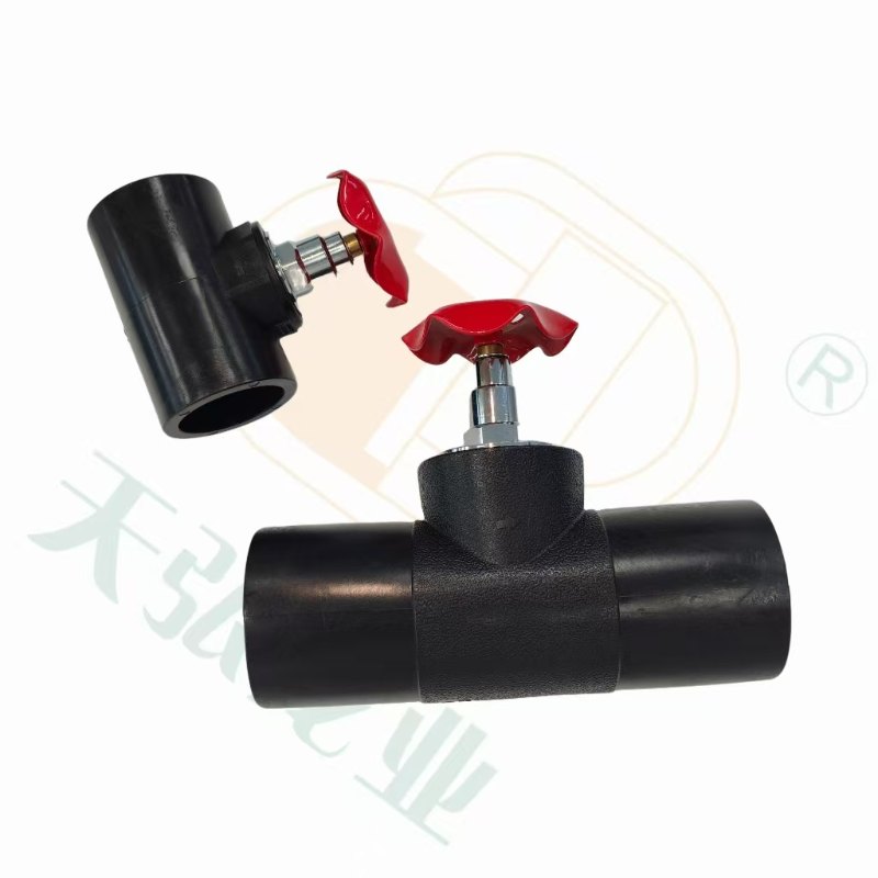 SDR11 PN16 HDPE100 Vanne d'arrêt pour systèmes de plomberie et d'eau