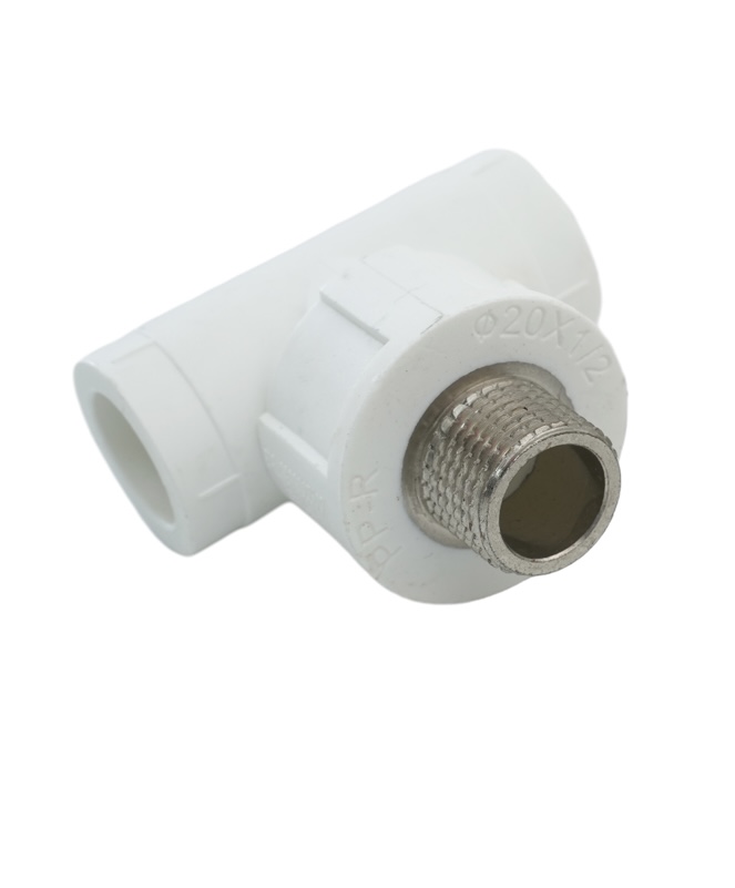 Té mâle PP-R pour plomberie eau potable