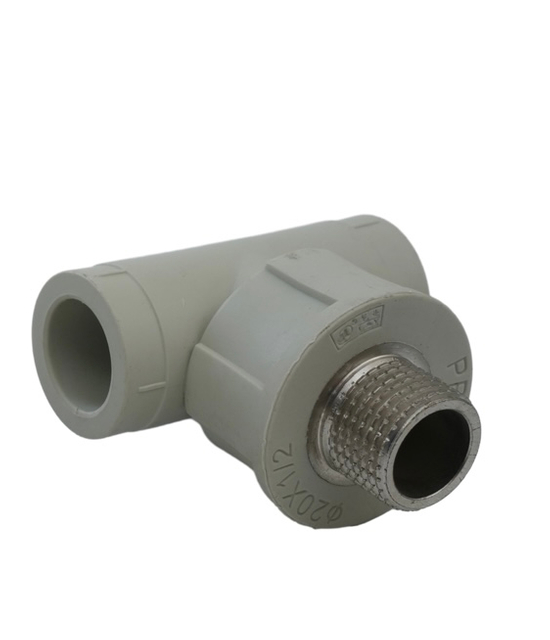 Té mâle PP-R pour plomberie eau potable