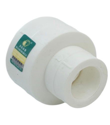 Réducteur PPR blanc PN25 pour systèmes d'eau chaude haute pression